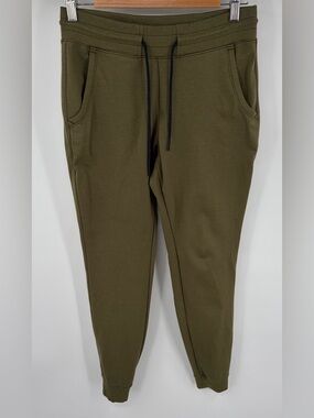 American Giant green performance pull on joggers women’s XS loungewear